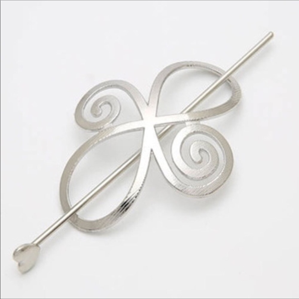 Celtic hair accessory or shawl pin - Picture 2 of 5